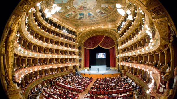 Il teatro Massimo di Palermo
